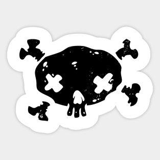 pirate skull Sticker